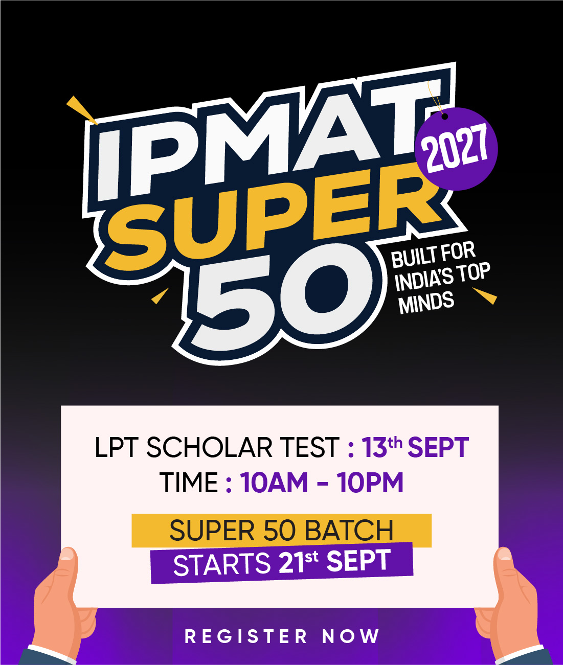 CLAT 2027 Super 30 Batch — Application Deadline 4th SEPT 2026